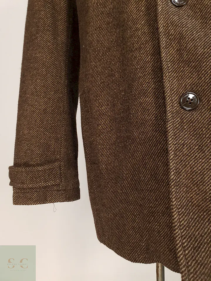 Abrigo Café Kenneth Cole Lana Talla ML 3