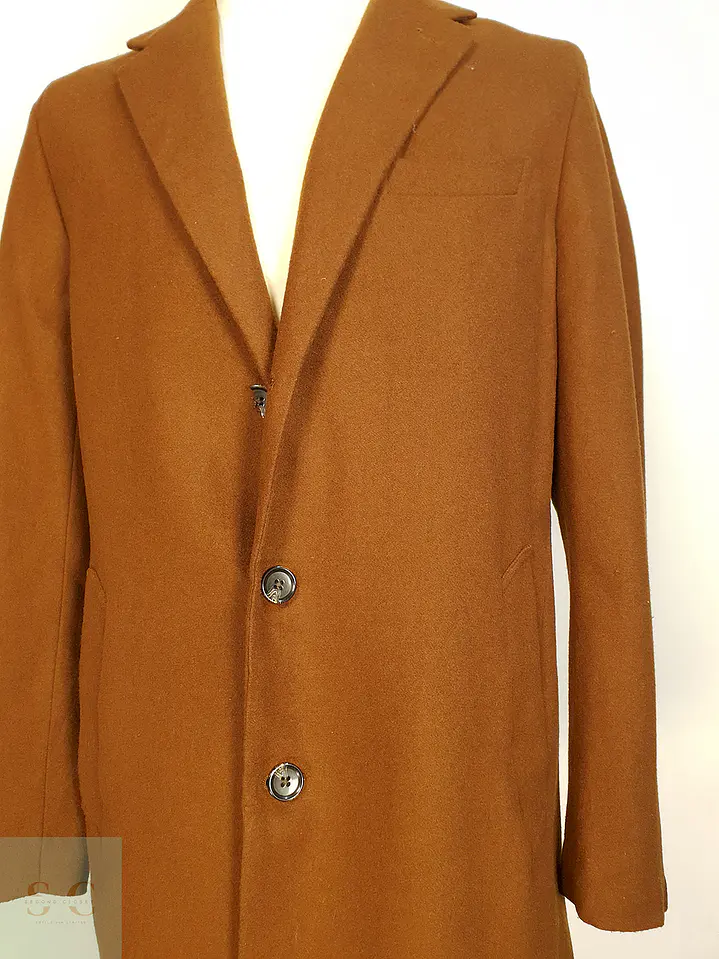 Abrigo Japonés Camel GU Lana -  Talla M 6