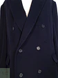 Abrigo Cruzado Largo Azul James Whitehead Lana Cashmere Talla XL - Miniatura 4