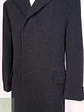 Abrigo Largo Plomo San Remo Lana Virgen Cashmere Talla 2XL - Miniatura 8