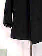 Abrigo Negro Aptro 100% Lana Talla M - Miniatura 5