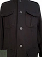 Abrigo Chaqueta Alfani Negro - Lana Talla L - Miniatura 6