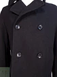 Abrigo Marinero Negro Merona Lana Talla M - Miniatura 4