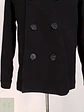 Abrigo Marinero Negro Kenneth Cole - Lana Talla S - Miniatura 4