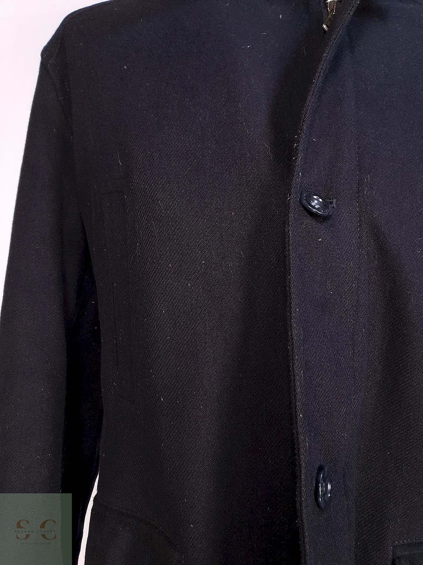 Abrigo Chaquetón Azul Navigare Lana Talla LXL 6