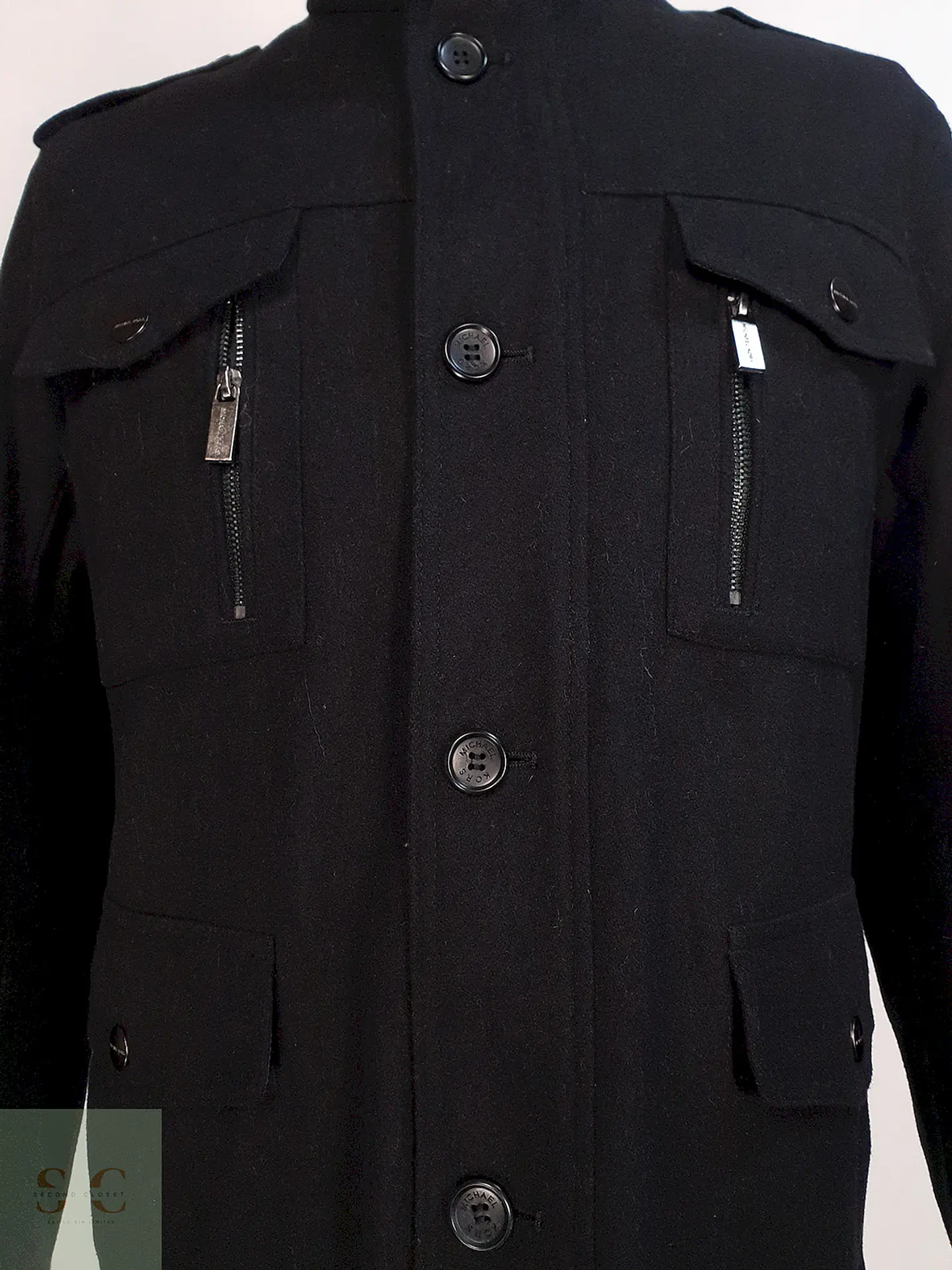 Chaqueta Utilitaria Michael Kors Lana Talla M 4