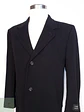 Abrigo Largo Negro Lana George Talla XL - Miniatura 3