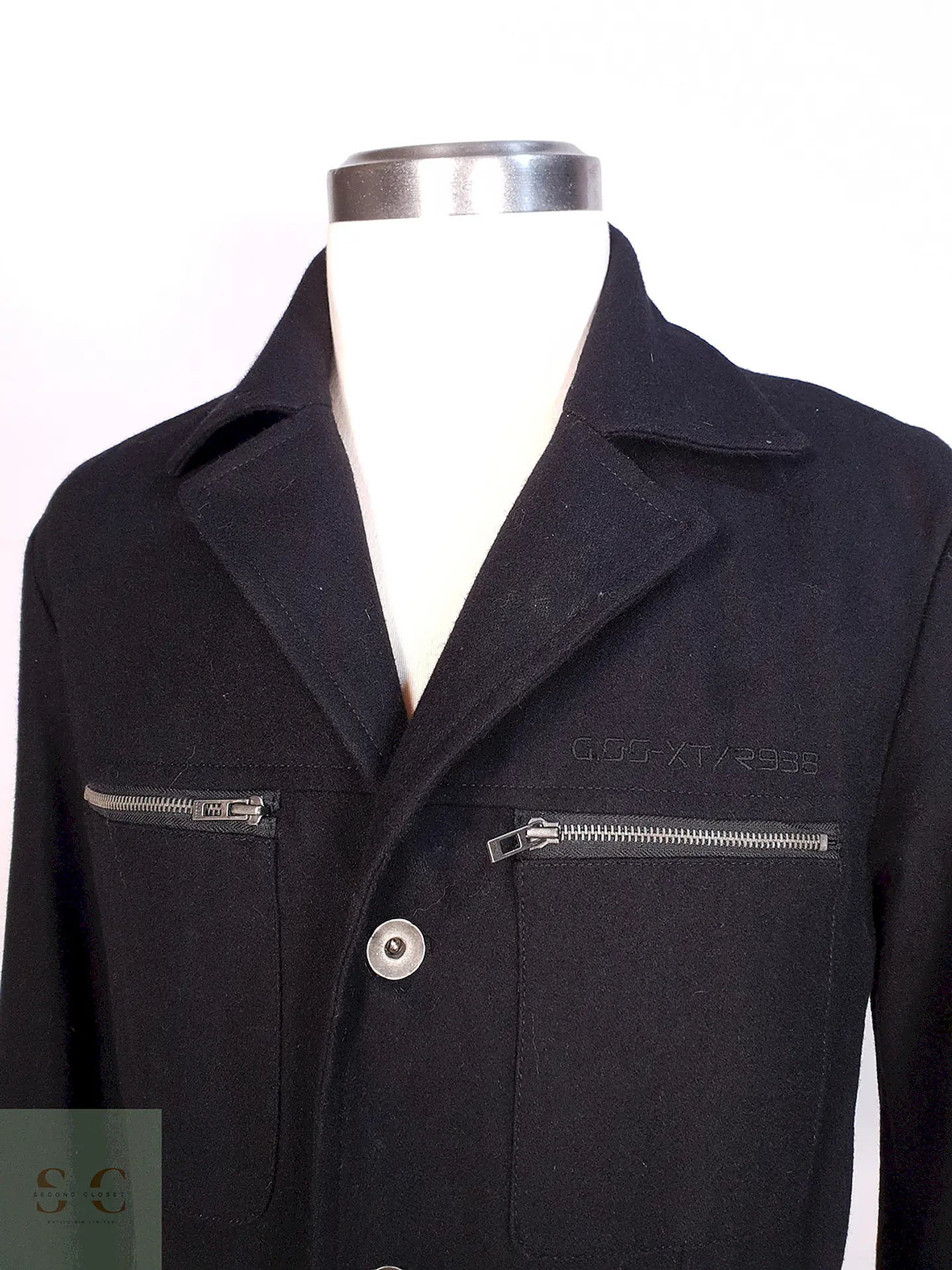 Abrigo Chaqueta Guess Jeans Lana Talla M 4
