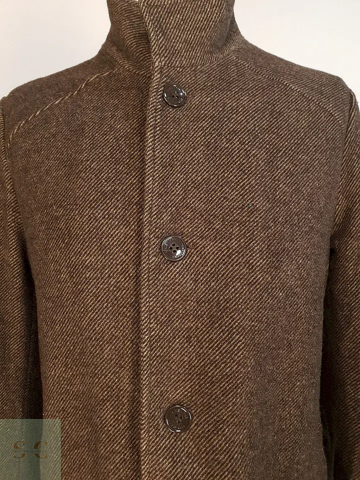 Abrigo Café Kenneth Cole Lana Talla ML 5