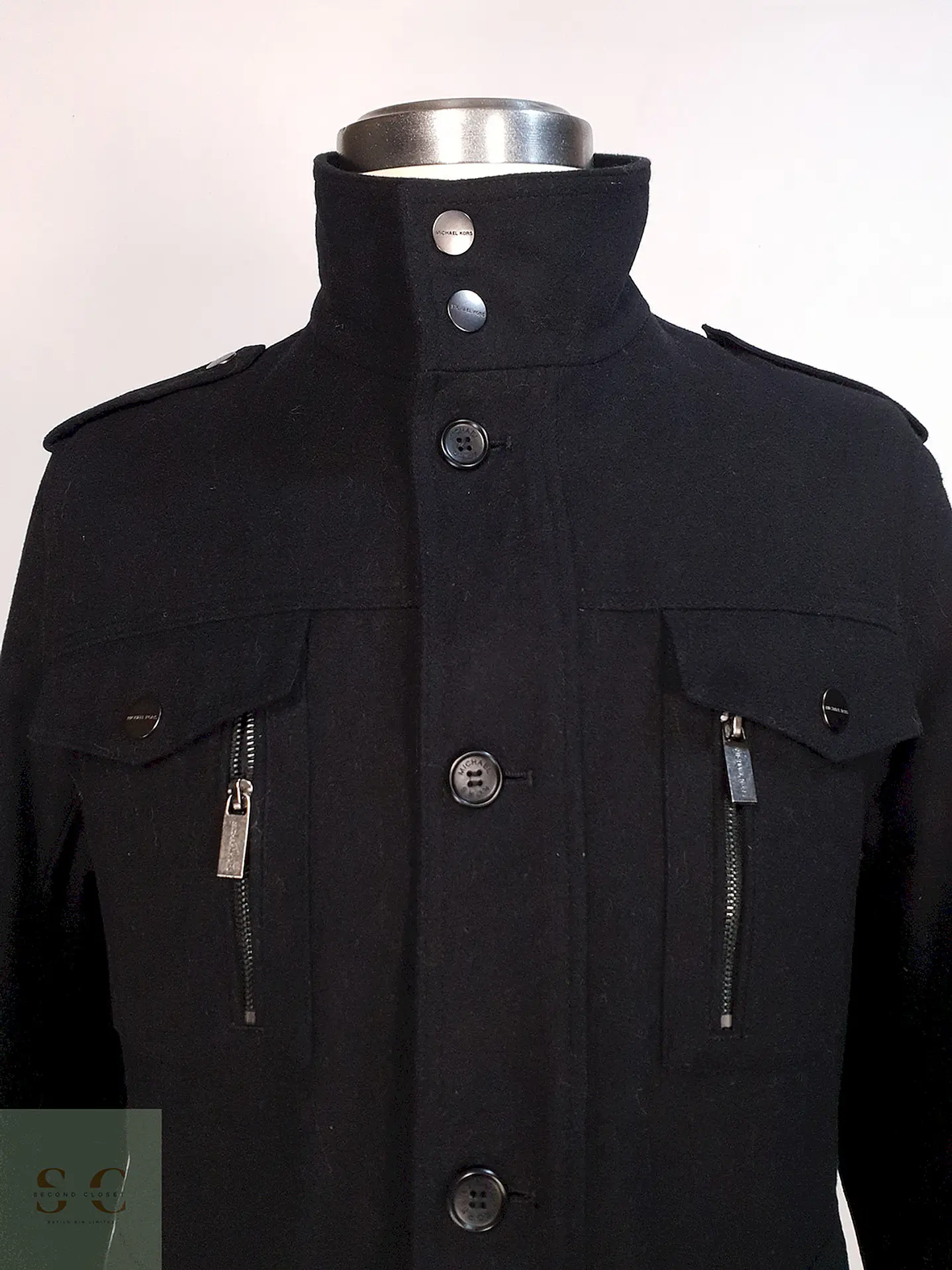Chaqueta Utilitaria Michael Kors Lana Talla M 5