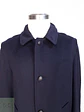 Abrigo Largo Azul Marino Merlet Original Lana y Lana de Cordero Talla LXL - Miniatura 5
