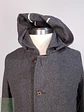 Abrigo Corto Gris Lana Cashmere Mens Melrose con Chaleco Talla SM - Miniatura 6