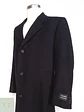 Abrigo Largo Negro Lana George Talla XL - Miniatura 6