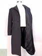 Abrigo Largo Plomo San Remo Lana Virgen Cashmere Talla 2XL - Miniatura 2