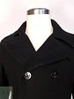 Abrigo Marinero Negro Old Navy Lana Virgen Talla L - Miniatura 2