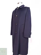 Abrigo Largo Azul Marino Merlet Original Lana y Lana de Cordero Talla LXL - Miniatura 2