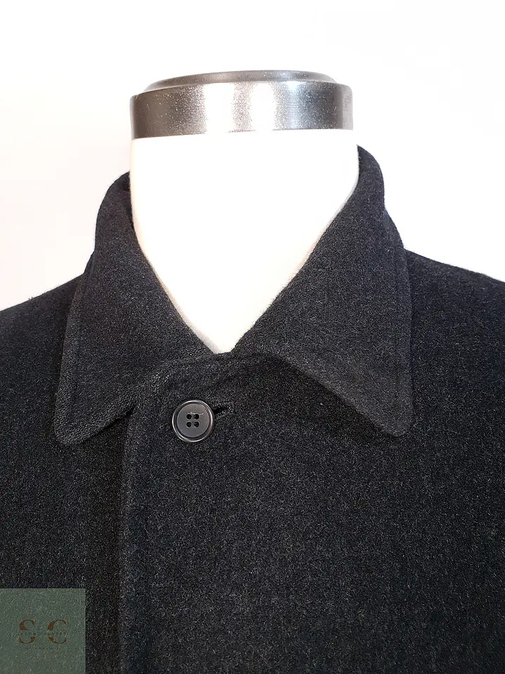 Abrigo Japonés Plomo - Lana Cashmere Talla L 6