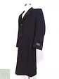 Abrigo Largo Negro Lana George Talla XL - Miniatura 5