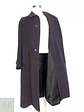 Abrigo Largo Plomo Black Watch Lana Cashmere Talla L - Miniatura 4