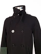 Abrigo Marinero Negro Old Navy Lana Virgen Talla L - Miniatura 5