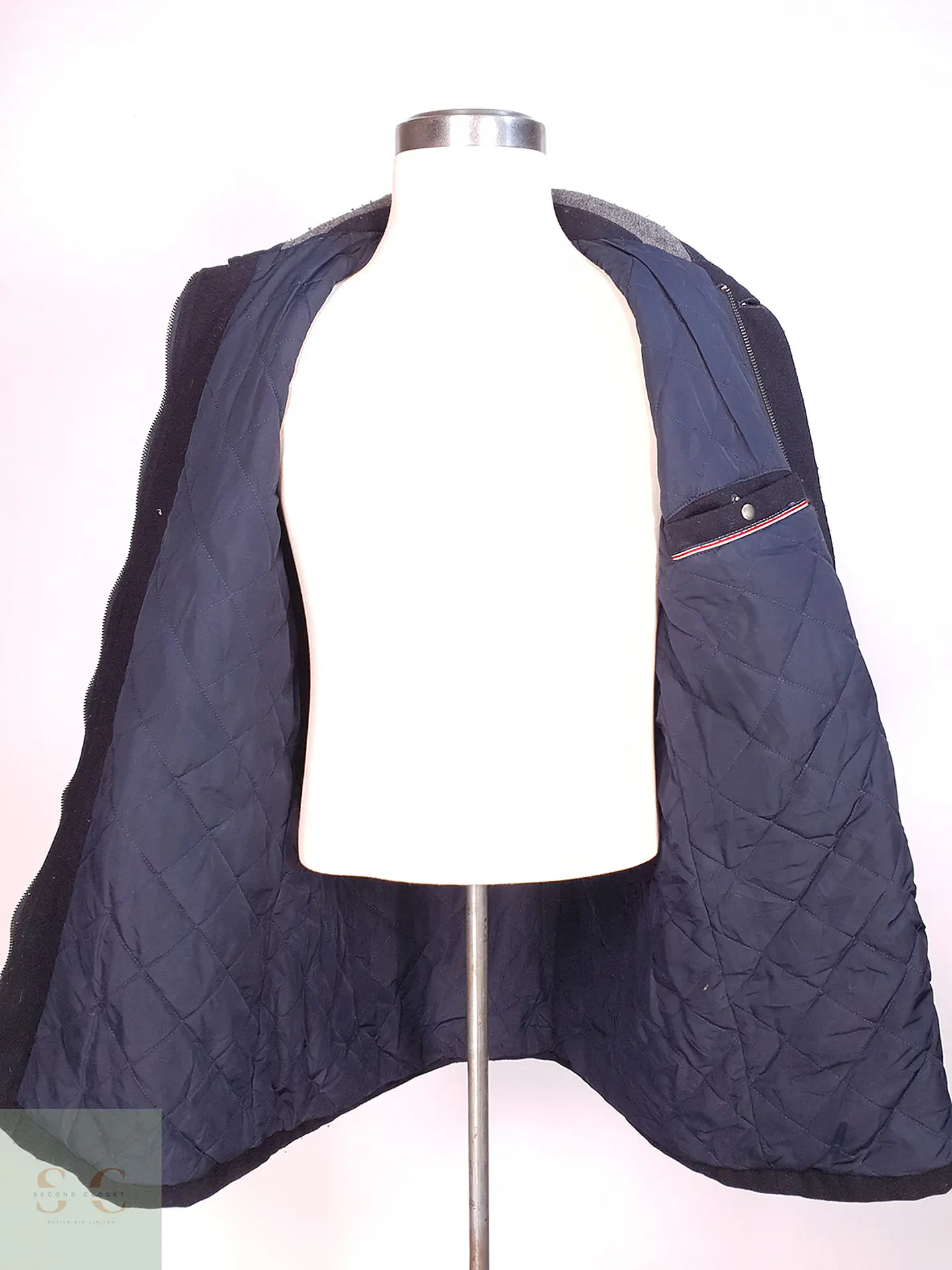 Abrigo Chaquetón Azul Navigare Lana Talla LXL 8