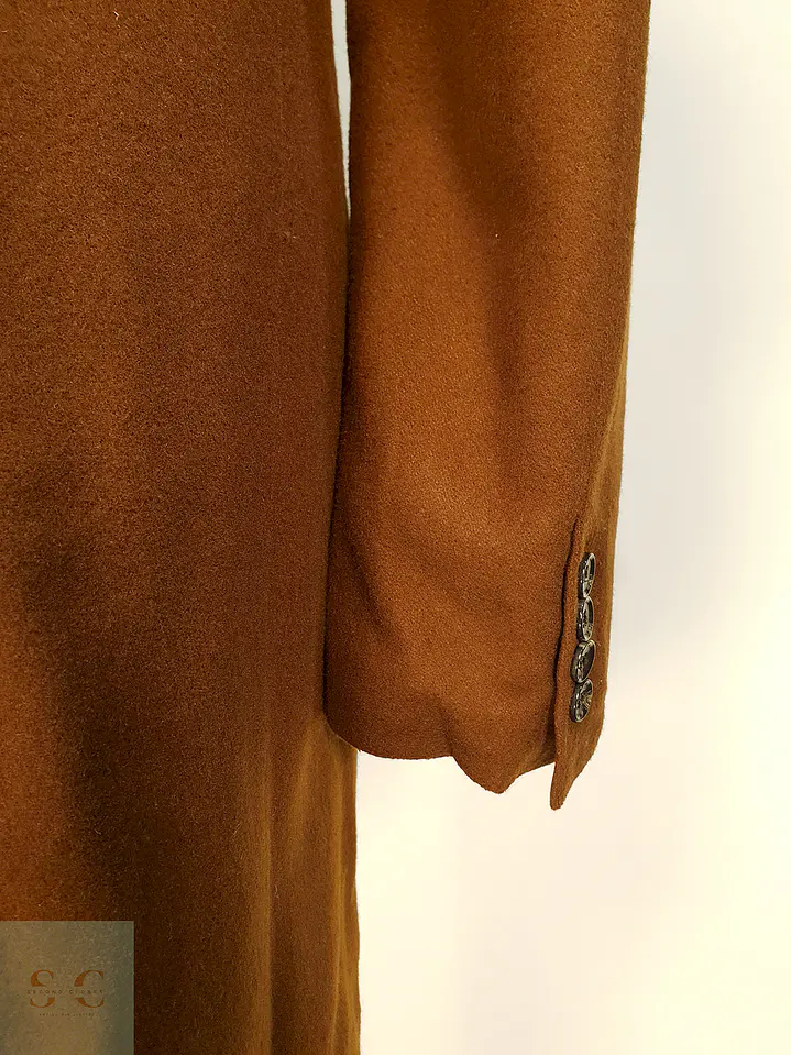 Abrigo Japonés Camel GU Lana -  Talla M 9