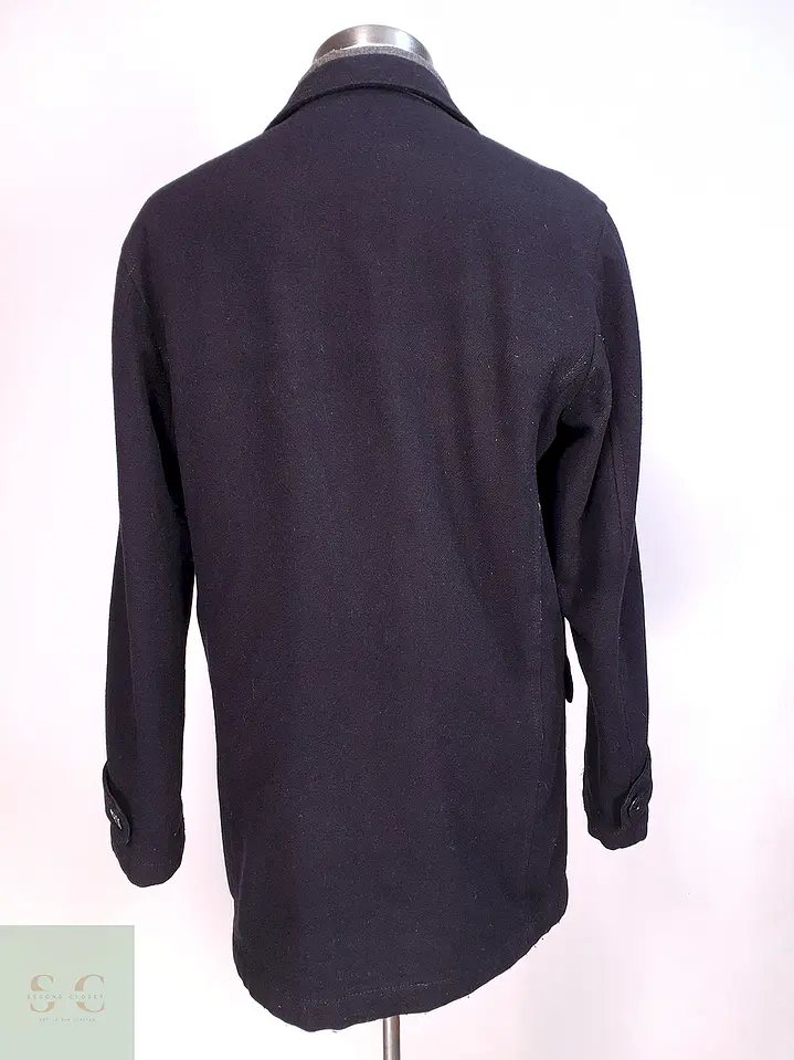 Abrigo Chaquetón Azul Navigare Lana Talla LXL 9