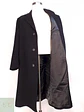 Abrigo Largo Negro Lana George Talla XL - Miniatura 11