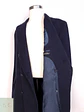 Abrigo Cruzado Largo Azul James Whitehead Lana Cashmere Talla XL - Miniatura 11