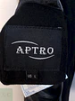 Abrigo Negro Aptro 100% Lana Talla M - Miniatura 12