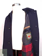 Abrigo Largo Azul Marino Merlet Original Lana y Lana de Cordero Talla LXL - Miniatura 11