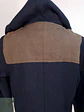 Abrigo Montgomery Pateewear Azul Marino Lana Talla ML - Miniatura 11