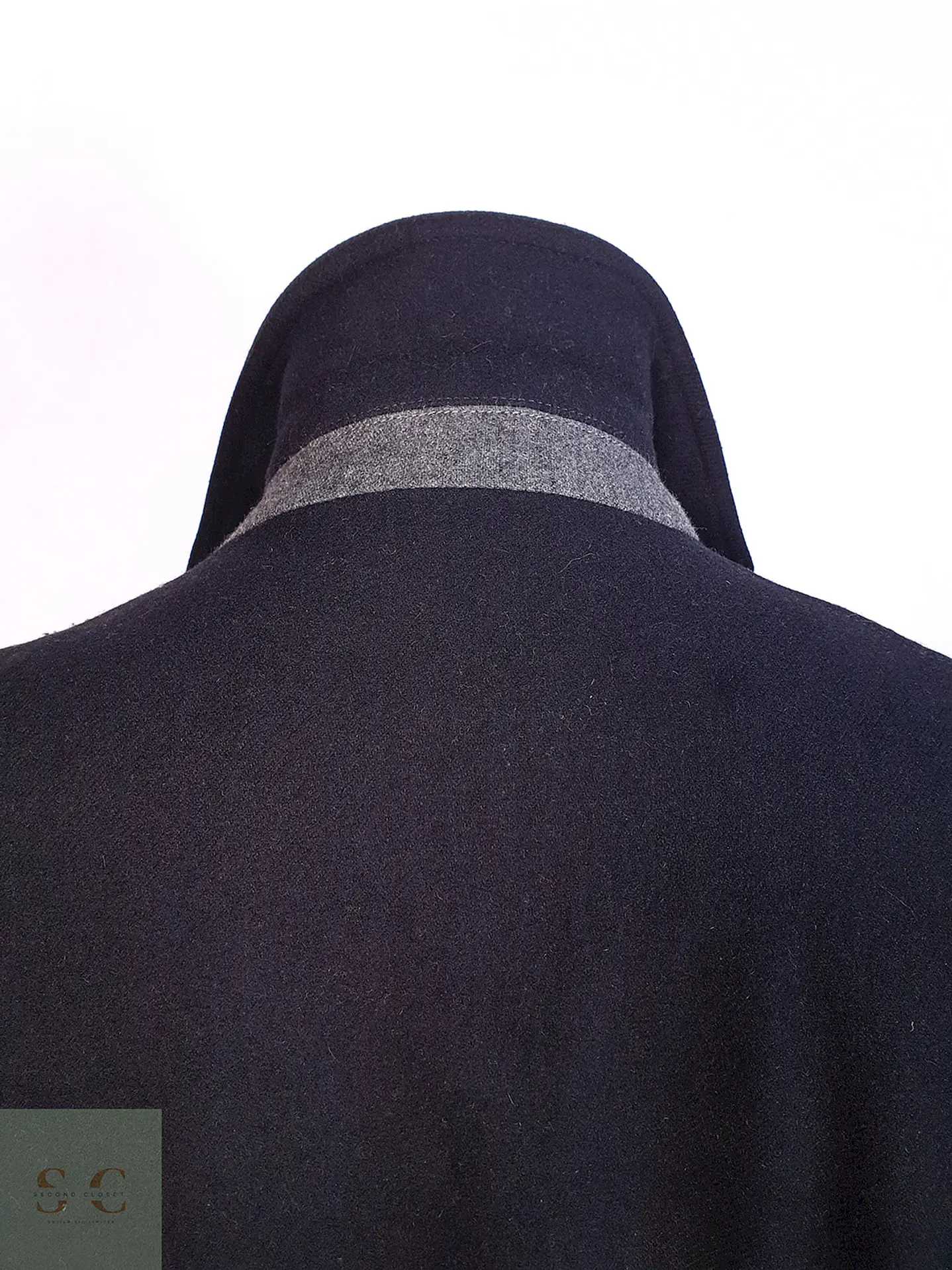 Abrigo Chaquetón Azul Navigare Lana Talla LXL 11