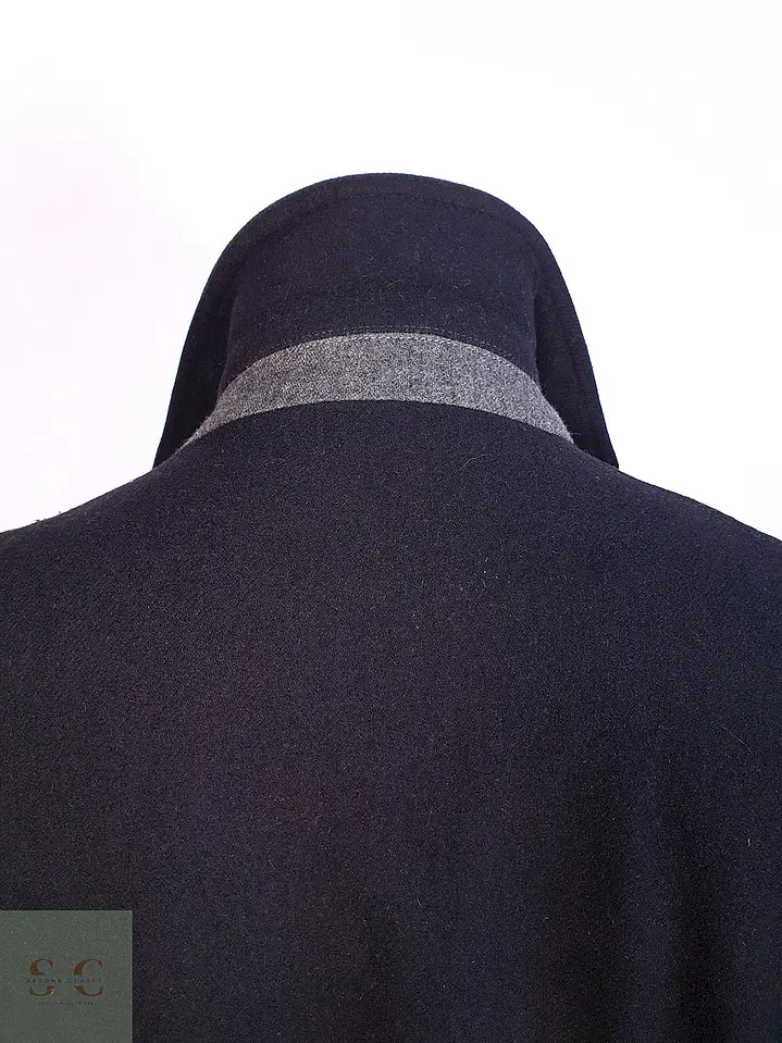 Abrigo Chaquetón Azul Navigare Lana Talla LXL 11