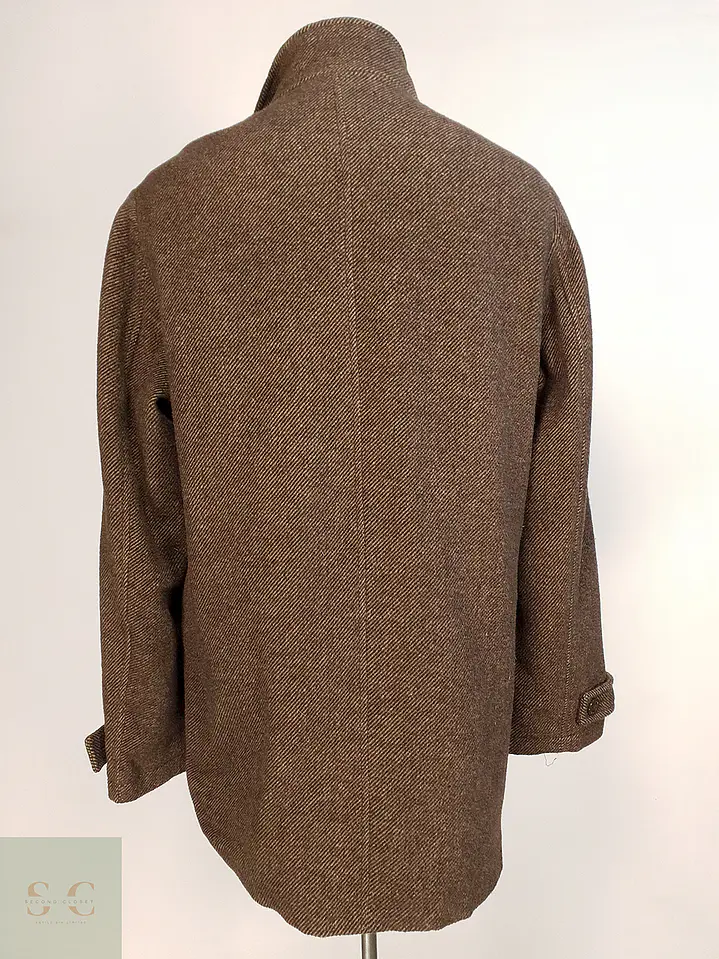 Abrigo Café Kenneth Cole Lana Talla ML 12