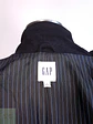 Abrigo Negro GAP Lana Italiano Lanificio Nello Gori - Talla S - Miniatura 13