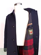 Abrigo Largo Azul Marino Merlet Original Lana y Lana de Cordero Talla LXL - Miniatura 13