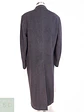 Abrigo Largo Cruzado Plomo Lana Cashmere Talla L - Miniatura 18