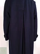 Abrigo Largo Azul Marino Merlet Original Lana y Lana de Cordero Talla LXL - Miniatura 16