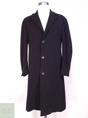 Abrigo Largo Italiano Prague Lana Cashmere Talla XL