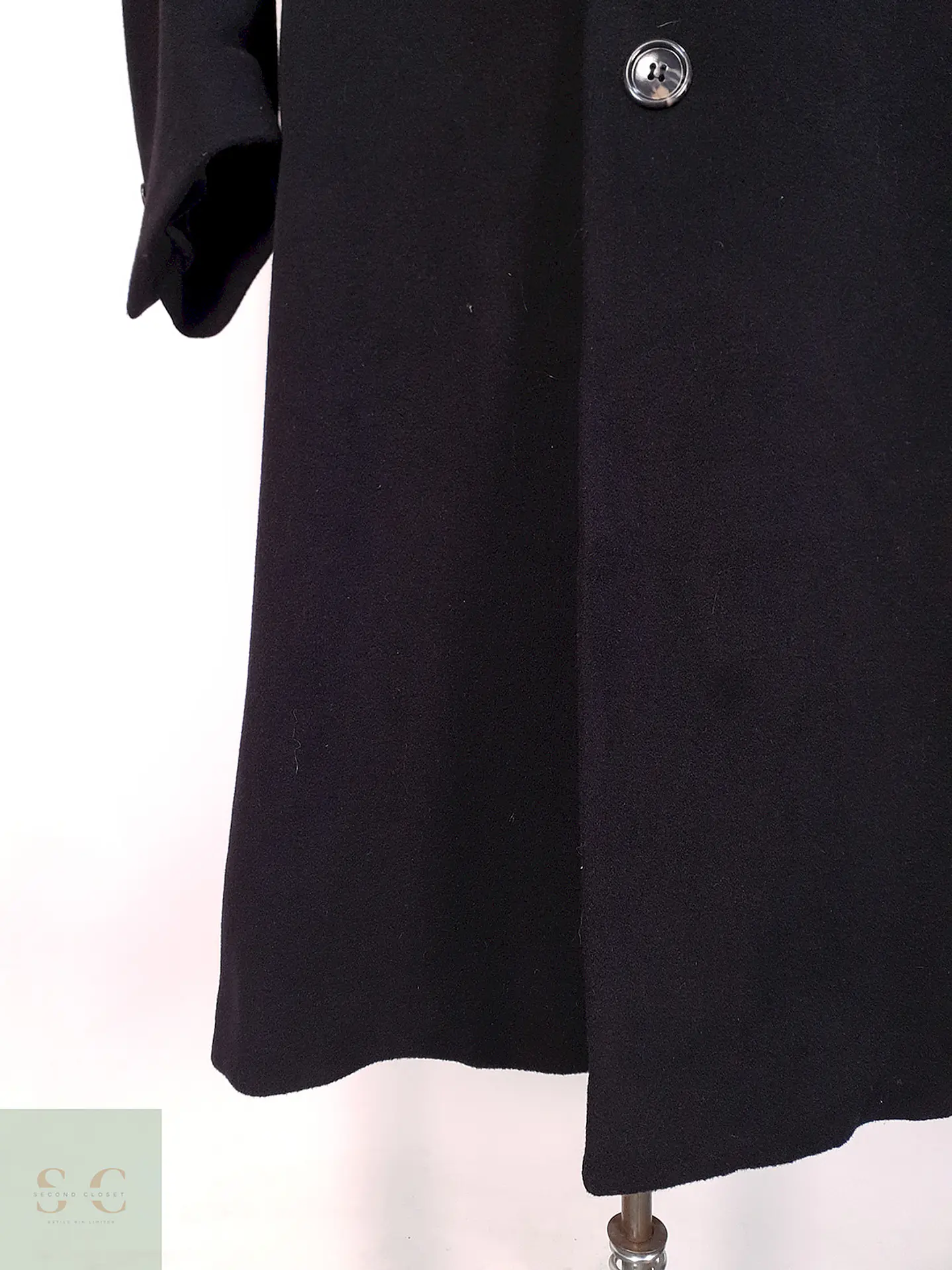 Abrigo Largo Italiano Prague Lana Cashmere Talla XL 11