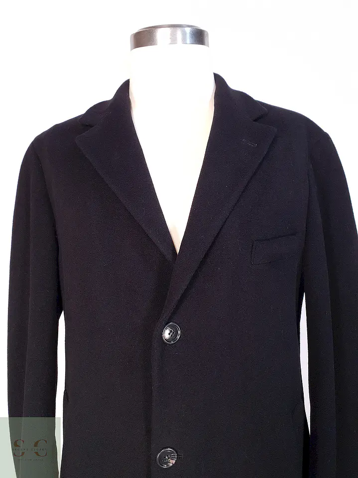 Abrigo Largo Italiano Prague Lana Cashmere Talla XL 4
