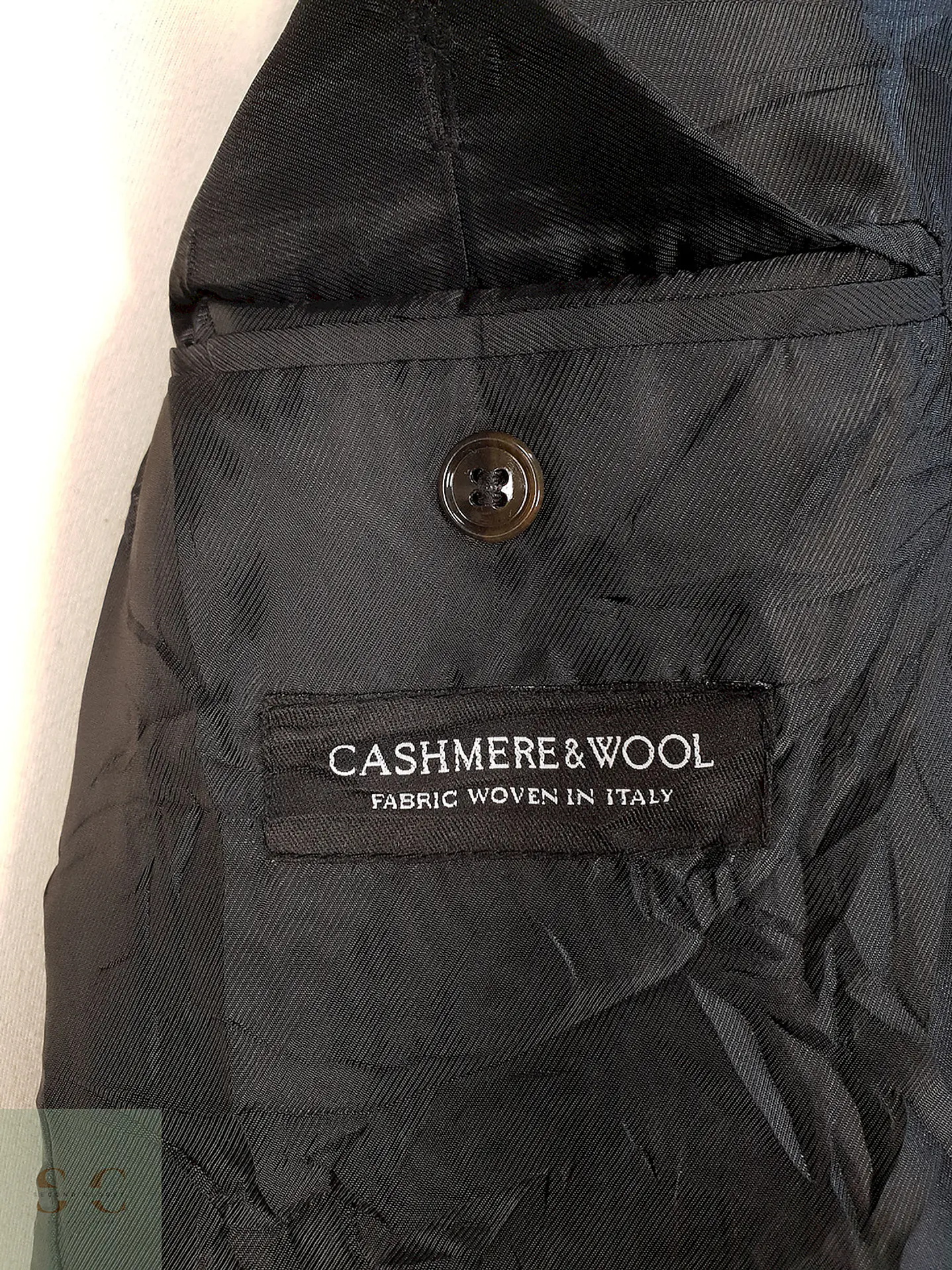 Abrigo Largo Italiano Prague Lana Cashmere Talla XL 14