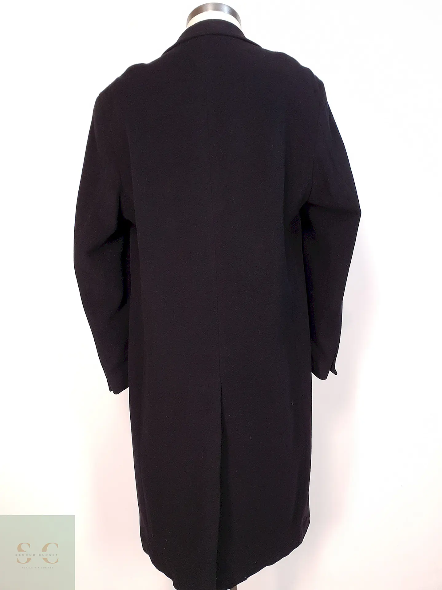 Abrigo Largo Italiano Prague Lana Cashmere Talla XL 17