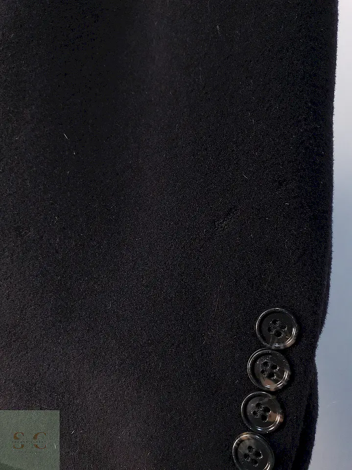 Abrigo Largo Italiano Prague Lana Cashmere Talla XL 18