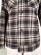 Chaqueta Leñadora KWN Cuadros Negro, Blanco y Beige – Talla SM - Miniatura 4