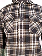 Chaqueta Leñadora KWN Cuadros Negro, Blanco y Beige – Talla SM - Miniatura 3