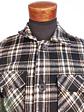 Chaqueta Leñadora KWN Cuadros Negro, Blanco y Beige – Talla SM - Miniatura 2