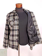 Chaqueta Leñadora KWN Cuadros Negro, Blanco y Beige – Talla SM - Miniatura 7
