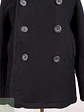 Abrigo Marinero Negro Old Navy Lana Talla SM - Miniatura 5